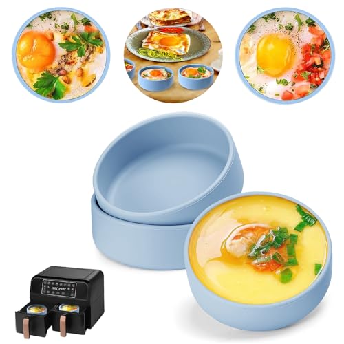 Eierkocher Omlettmaker Eierformer Egg Poacher Mikrowelle 1 Ei 2 Stück