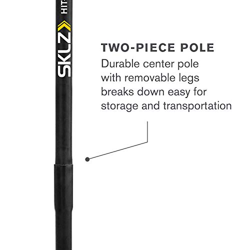 SKLZ Hit-A-Way Select Portable Baseball Training-Station Swing Trainer with Stand, Black - image 2