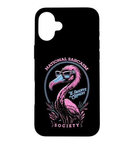 National Sarcasm Society �ʔ�������ȃt���~���S�R�����g �X�}�z�P�[�X iPhone 16 Plus �p