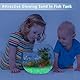 10000 Stück Leuchtsteine, 3-5 mm Edelsteine für Kinder Garten Dekorative Steine Leuchtende Steine Aquarium Steine Fluoreszierende Steine für Garten Aquarium Kinderzimmer Balkon Deko (Farbe)