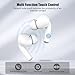 Wireless Earbuds for iPhone 17 Pro Max 17 Air 16 15 14, Bluetooth Headphones [Clear Call & No Noise] Noise Cancelling HiFi Bass Touch Contorl for iPad/Z Flip Z Fold/Galaxy/iOS/Andorid Switch 2