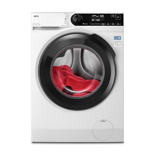 AEG Waschmaschine 9kg, Serie 7000 ProSteam - Dampf-Programm – Weniger Bügeln & Mehr Frische, A-20%, Leise, Mengenautomatik, Nachlegefunktion, Startzeitvorwahl, Vollwasserstopp, 1400 U/min, LR7AMZ491FL