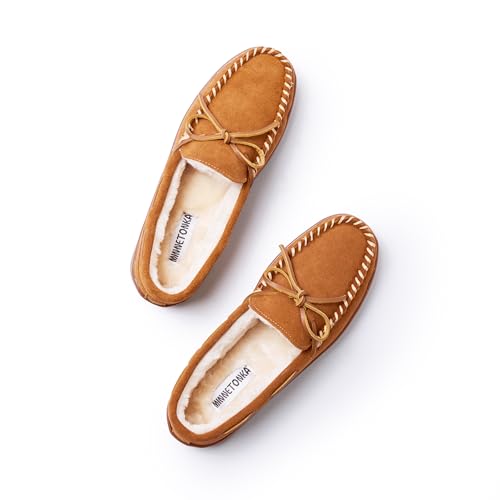 Image of Minnetonka Men's Pile Lined Hardsole Slipper