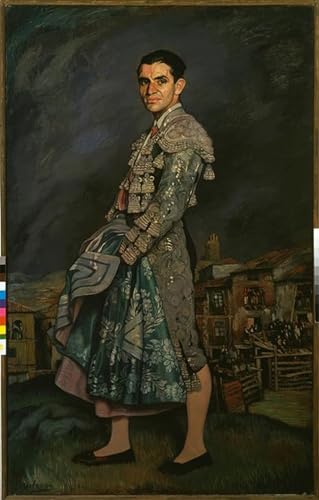 Tableau Belmonte par Ignacio Zuloaga impression sur toile 60x90cm