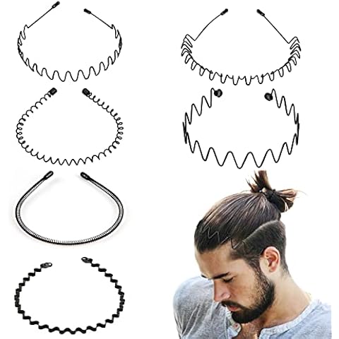 Diademas de Metal Huanmin, 6 Piezas Cover