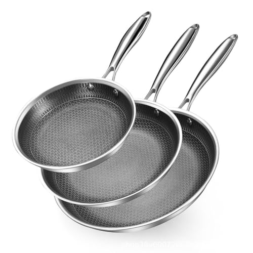 Wok de acero inoxidable con mango, 26 cm miniatura 2