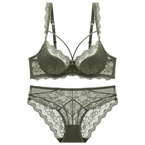Ensemble sous-vêtement femme grande taille avec nuisette dentelle