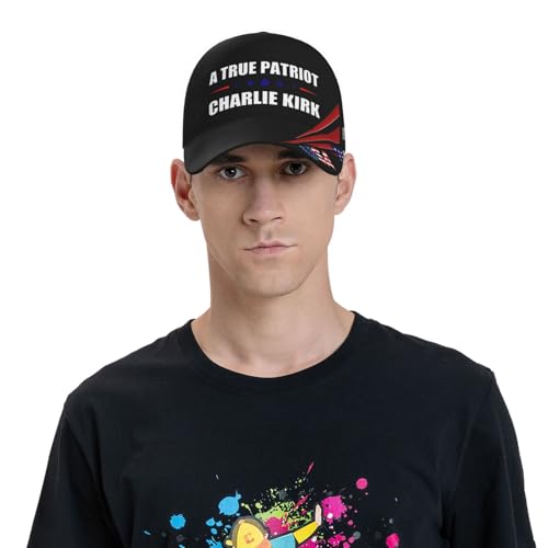 A True Patriot Charlie Kirk Gorra para Hombre miniatura 6