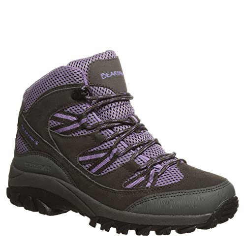 Bearpaw Tallac Women's Leather Hiking Boots - 2750w Charcoal - 9 Medium