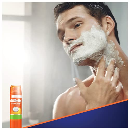Gillette Fusion5 Ultra Sensitive Shaving Foam for Men, 250 ml, Soothes & Protects Sensitive Skin Leaving It Clean & Comfortable - Image 5