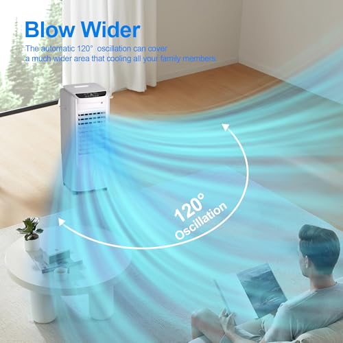 Uthfy HY-75R-72 Portable Air Conditioners, 32 Inch Swamp Cooler Evaporative Air Cooler With 4.2 Gal Tank, Remote, 120° Oscillation Cooling Fan thumb #2