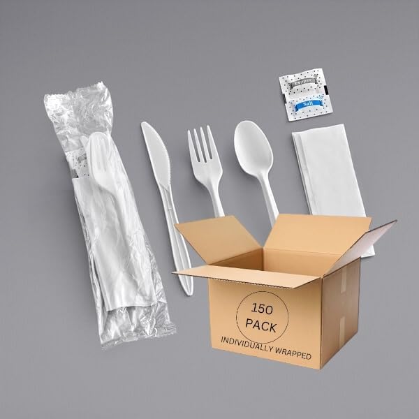 Disposable cutlery set 6 in 1 (250)