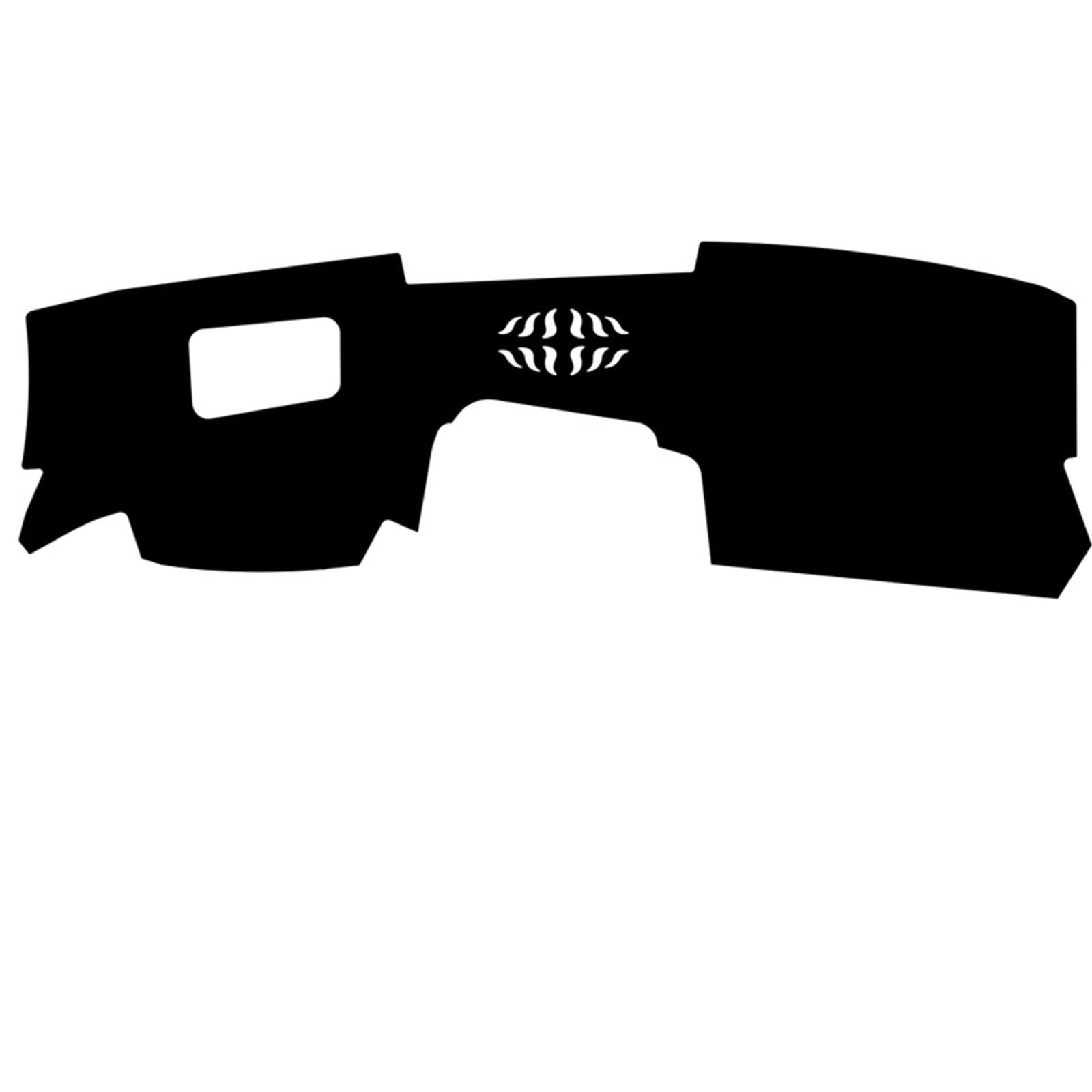 Couverture Intégrale Bouclier Tapis De Protection Antidérapant Pour Tableau Bord Voiture En Cuir Et Fibre De Carbone Pare-soleil Pour Mazda CX-30 CX30(Black Brown,With hud)
