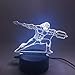 Produktbild amazing aquaman 3d led nachtlichter ändern Neuheit nachtlampe home decor touch 7 farbe nachttischlampe 3d lampe kind geschenke