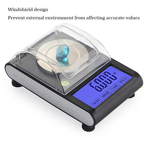 Báscula electrónica joyería alta precisión 0.001g miniatura 2