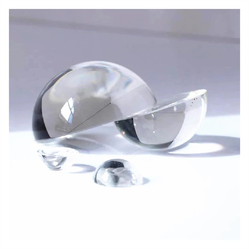 Hängekristalle Prismen 80 mm/100 mm, 1 Stück, klare Kristall-Halbkugel, Heimdekorationszubehör Hängekristalle Kristalle für Dekoration(100mm)