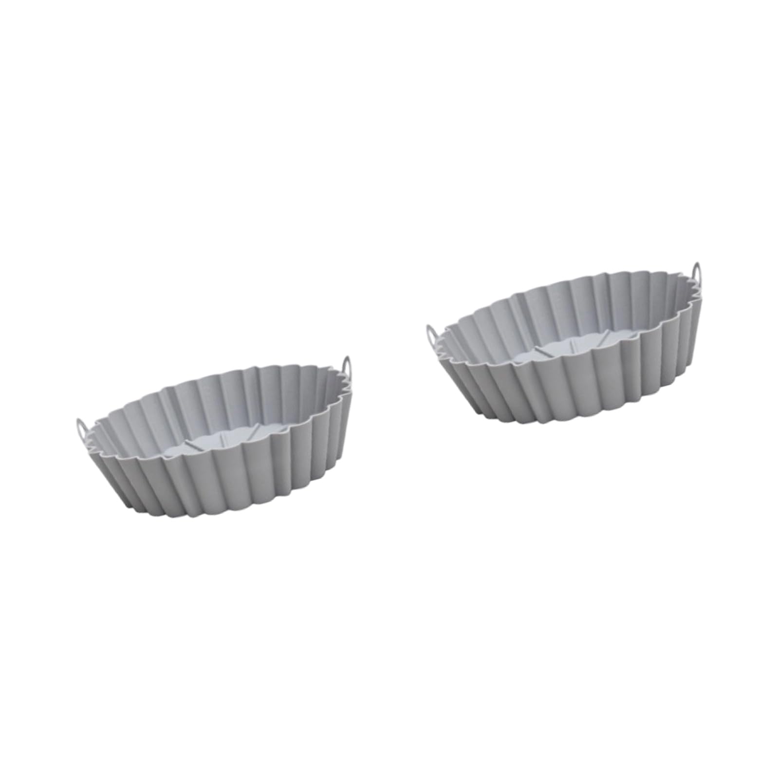 Piceioep 2 Pack Liners Pots Liners Round Air Fryers Basket Air Frying Machine Accessories for Enhancing Cooking Efficiency Silicone Baking Pans