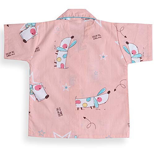 Image of Wish Karo Printed Top & Bottom Pajama Set Night Dress for Boys & Girls-(ND16)