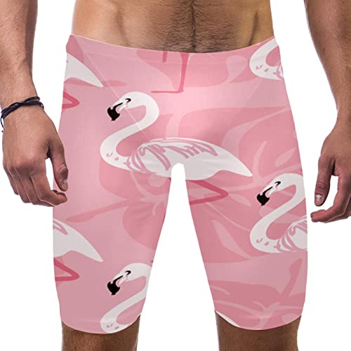 Jammers de natación para hombre bañador de flamenco rosa de secado rápido multicolor 3XL