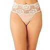 Wacoal-Womens-Light-and-Lacy-Hi-Cut-Panty Wacoal Women's Light and Lacy Hi Cut Panty, Rose dust, Large