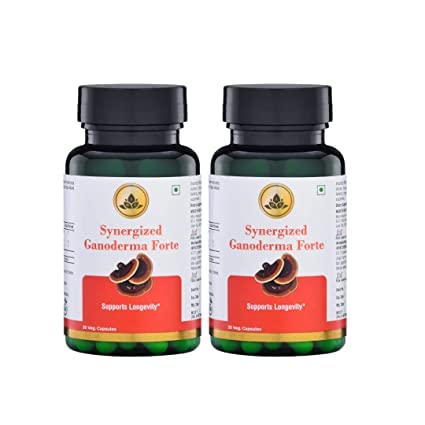 IHS Synergized Ganoderma Forte_(30 Veg Capsules Each/Pack of 2)