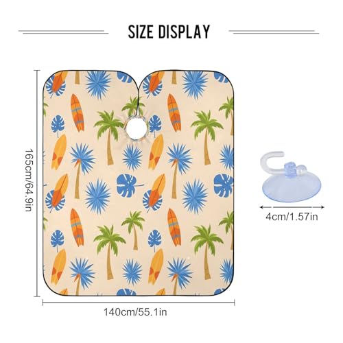 Capa de peluquería impermeable Kigai tropical para hombre miniatura 3