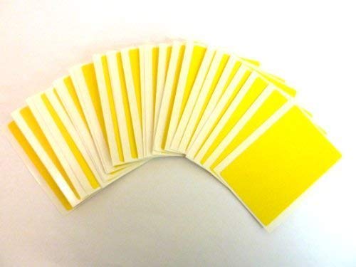 Minilabel 30 Labels, 75X50mm Rectangle, Colour Code Stickers Yellow