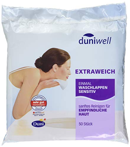 Duniwell Einmalwaschlappen Sensitiv 50 Stück