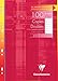 Clairefontaine 4725C - Confezione da 100 pagine a doppia perforazione, 21 x 29,7 cm, 90 g, a righe con margini