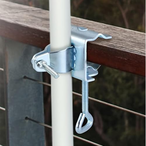 Soporte ajustable antióxido para sombrilla de terraza 4