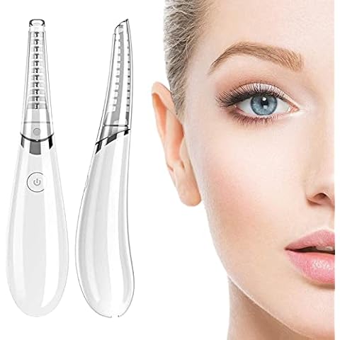 Beheizbare Wimpernzange, Elektrische Wimpernzangen, Wiederaufladbarer Wimpernzangen, Upgrade Warme Wimpernzange, Wimpern-Make-up-Werkzeug für Frauen Cover