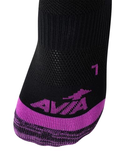 Image of Avia Womens No Show Socks - 12 Pack Soft Stretch Moisture Wicking Athletic Low Cut Socks for Women (Size 4-9, Extended: 9-12)