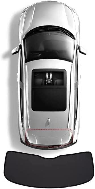 Car Side Window Sunshades for Toyota VORSO, Front Rear Block UV Rays Privacy Screen Protection Curtain,B/Rear