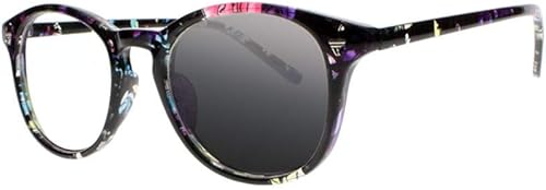 Miniatura 9 de Gafas de lectura multifocales con marco ovalado de transición fotocromática progresiva con protección UV