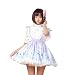 Hugme Purple Polyester Lace Pegasus Printed Lolita Suspender Skirt