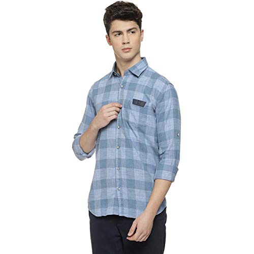 Image of CAHOOT Checkered Men's Full Sleeve Casual Shirt