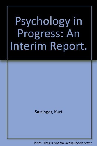 Psychology in Progress: An Interim Report. Paperback – 1 Jan. 1976