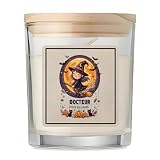Bougie Docteur   Joyeux Halloween 2   Candle   Idée Bougie Décorative Cadeau Anniversaire Fête Original Famille Travail Départ Collègue Retraite Noël.