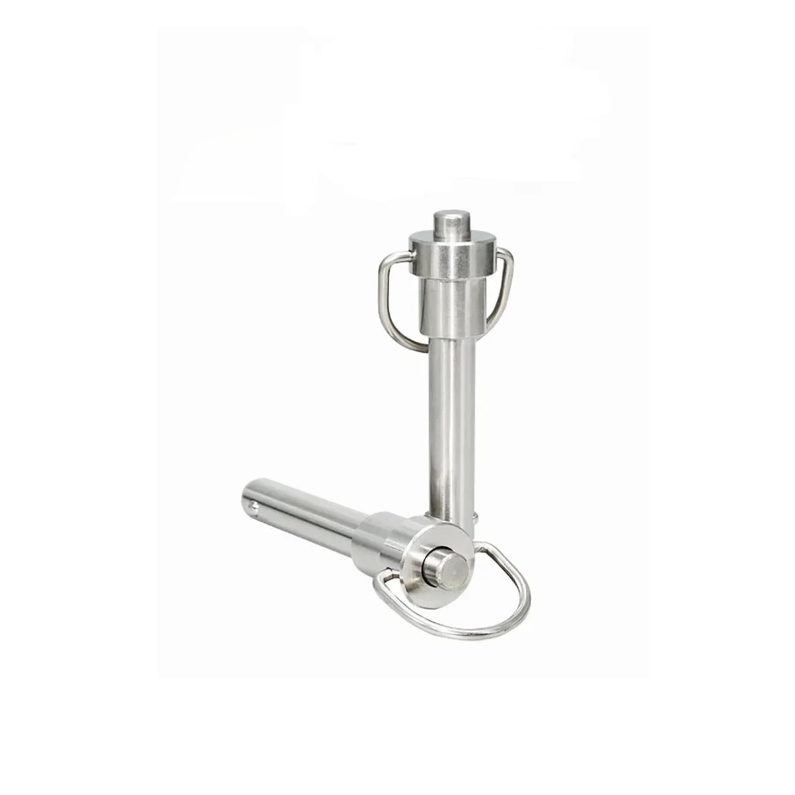 Botón de pasador de bloqueo de cabeza esférica, pasador de posicionamiento de bola de acero de liberación rápida/con cable de bucle de tracción M5-M6(1pcs 5x95)