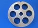 #22 x 3/4" STAINLESS STEEL Meat Grinder plate disc for Hobart LEM Cabelas Universal MTN & others