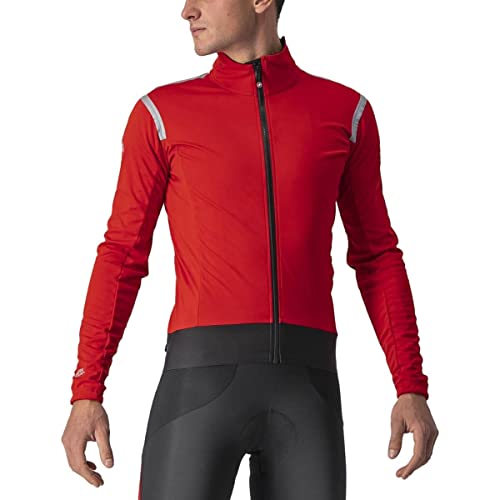 Castelli 4520503 ALPHA RoS 2 LIGHT JACKET Jacket Men's RED/SILVER...