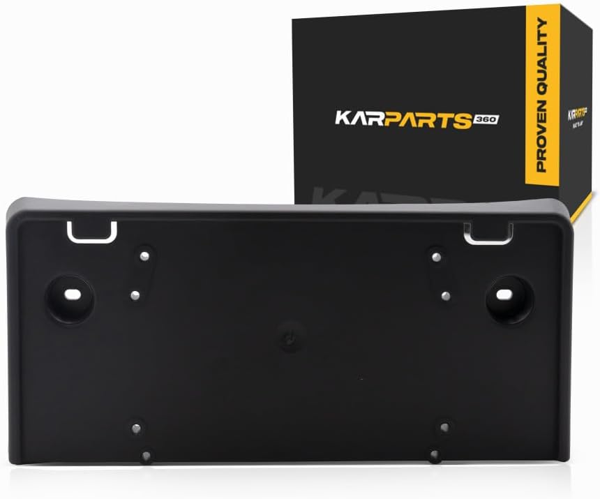 for Lincoln MKX 2016 2017 2018 License Plate Bracket | Front | Made of PP Plastic | Replacement for FO1068163 | 191275309711, FA1Z17A385AB