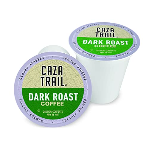 Caza Trail Coffee Pods, Dark Roast, Single Serve (Pack of 100) - Image 4