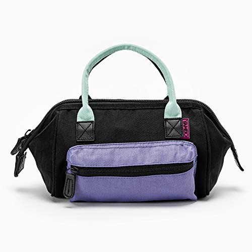 Yambo Makeup Bag â€“ Perfect Organiser for Makeup Toiletry â€“ Enough Space for Cosmetic Hairbrush, Paintbrush, JewelryÂ  â€“ Premium Vintage Travel Cosmetic Bag for Women â€“ 4.4 L Capacity