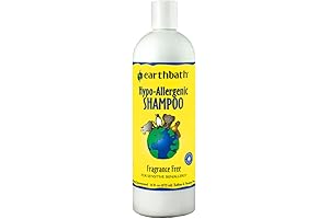 Earthbath Hypoallergenic Dog Shampoo - Pet Shampoo for Sensitive Skin & Allergies, Made in USA