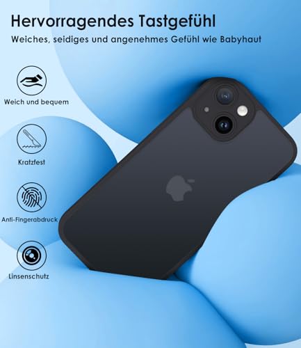 Mootobo for iPhone 14 Plus Case with Camera Lens Full Cover Protection - Image 2
