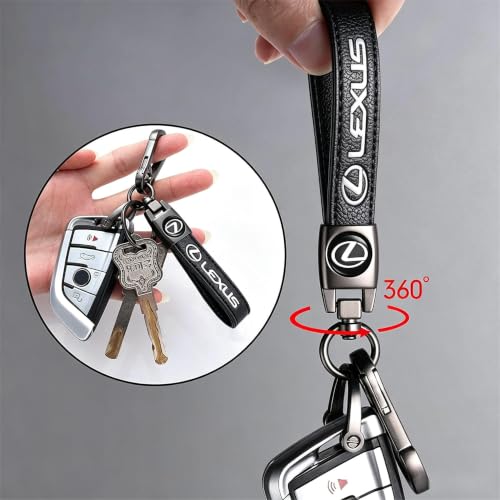 Image of Car Keychain Key Ring Accessories black