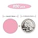 Starboling 800Pcs 1inch Light Pink Round Color Coding,Dot Stickers Labels,Can Writing for Office,Student Classroom and Other Scenarios
