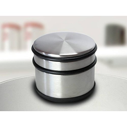 Preisvergleich Produktbild Edelstahl Türstopper 1,1 kg - Türpuffer - Stopper für Tür