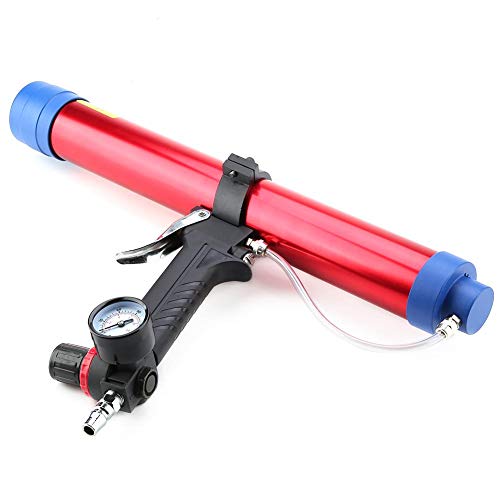 Colla pneumatica per vetro, sigillante pneumatico per pistola per silicone per calafataggio Pistola ad aria compressa 300~600 ML per decorazione di edifici